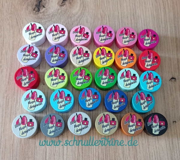 Motivscheibe "Beste Nageldesignerin" Farbwahl